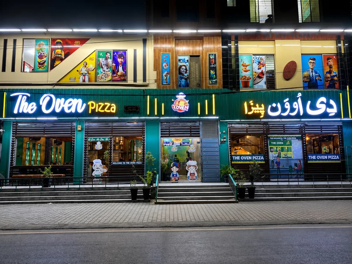 The Oven Pizza — Mian Channu storefront